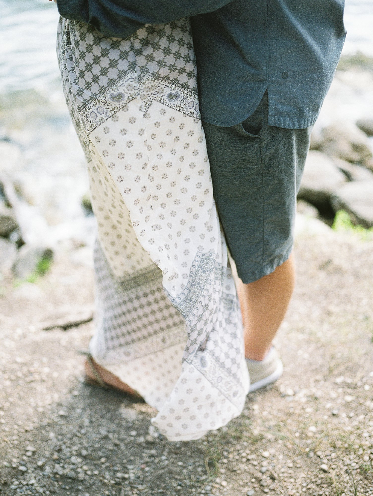 Fine Art Film Photographer | Canadian Wedding Photographer | Anniversary photoshoot | Vancouver Wedding Photographer | Engagement Session by a lake | Keila Marie Photography