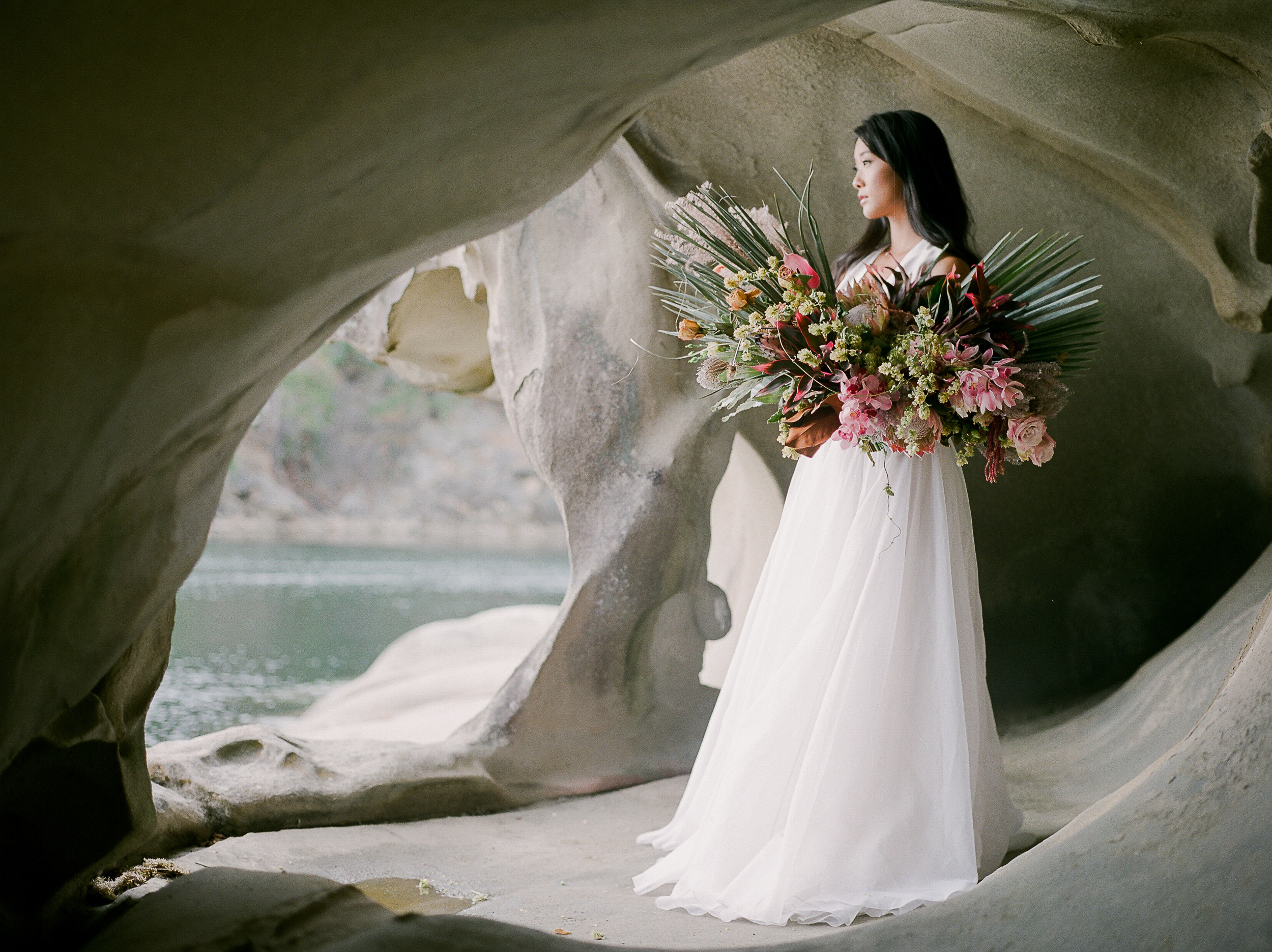 Winnipeg Wedding Photographer, Vancouver Wedding Photographer, Ponderosa & Thyme Bridal Bouquet, Leanne Marshall Wedding Dress