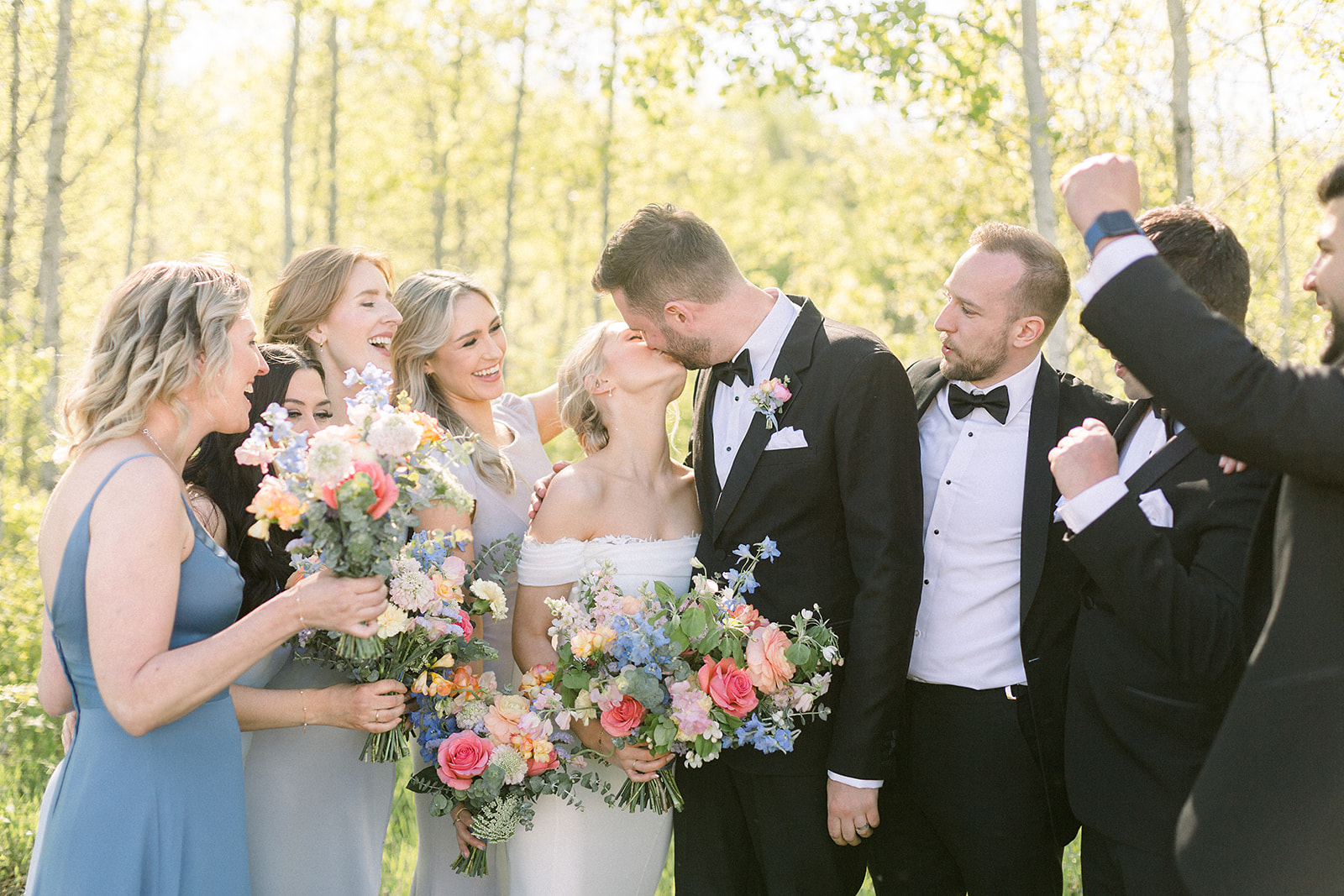 Spring Wedding at The White Poplar Winnipeg Wedding Photographer