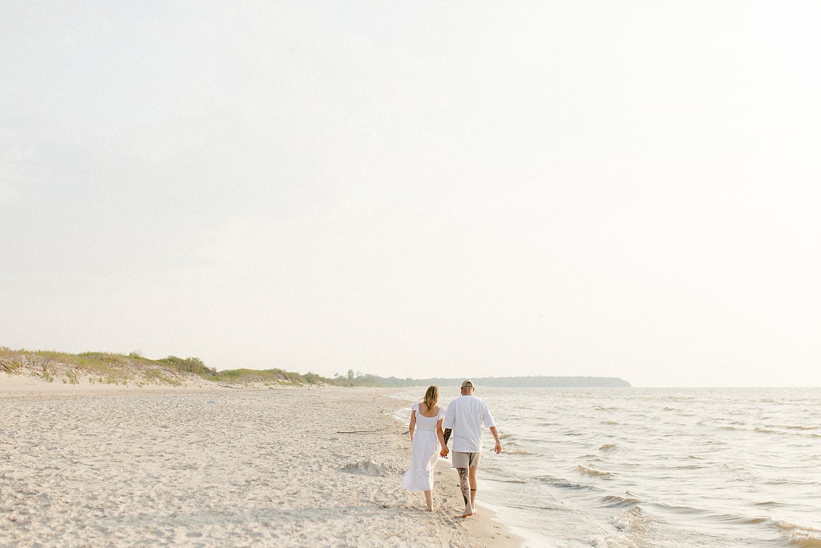 Grand Beach Engagement Session, Manitoba Beach Engagement Couples Photoshoot, Winnipeg Wedding Photographer