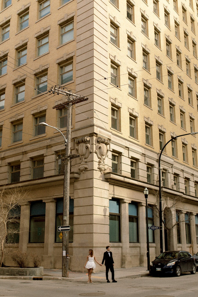 Exchange District Engagement Session, Engagement Session Locations in Winnipeg