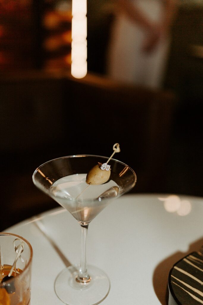 Cocktail Lounge Engagement Session in Winnipeg, Winnipeg Engagement Session Locations